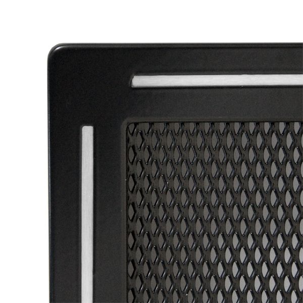 Krbová mřížka 16x45 cm, PREMIUM TREND černý mat
