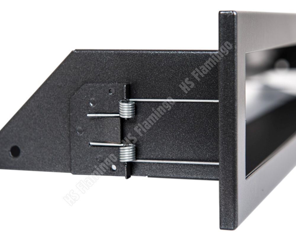 Krbová mřížka OTEVŘENÁ rohová levá 80x40x6 cm, nerez